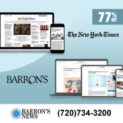 The New York Times and Barron's Subscription for Just $129