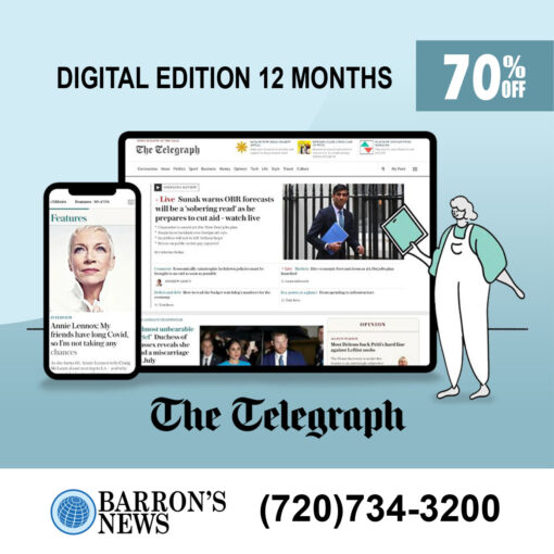 The Telegraph Journal Digital Subscription for 12 Months at $55