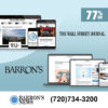 WSJ Subscription and Barron's Newspaper Subscription for 5 Years