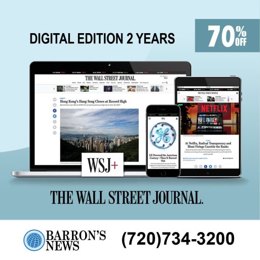 WSJ Digital Subscription 2 years