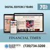 The Financial Times Digital Subscription for 2 Years for only $159