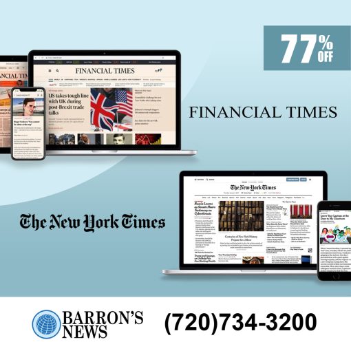 The NYT and Financial Times Subscription for 5 Years