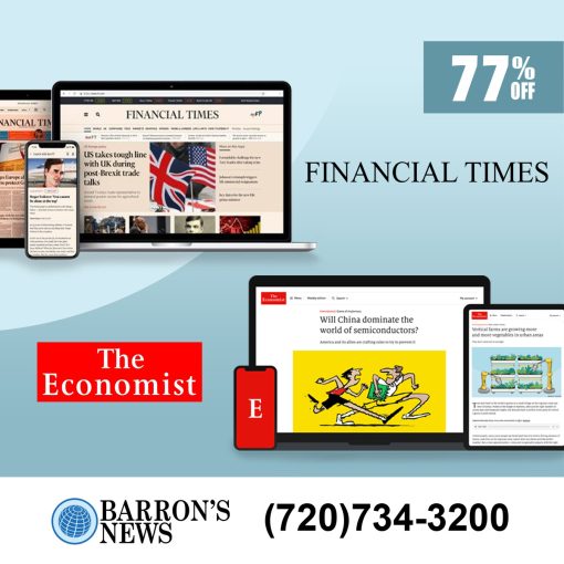 The Economist and The FT Combo Package for $129